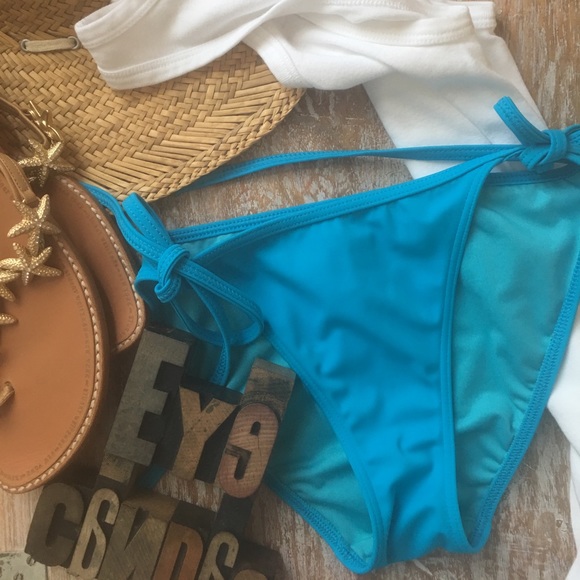 🏊♀️VICTORIA’S SECRET Turquoise String Bikini - Picture 7 of 8