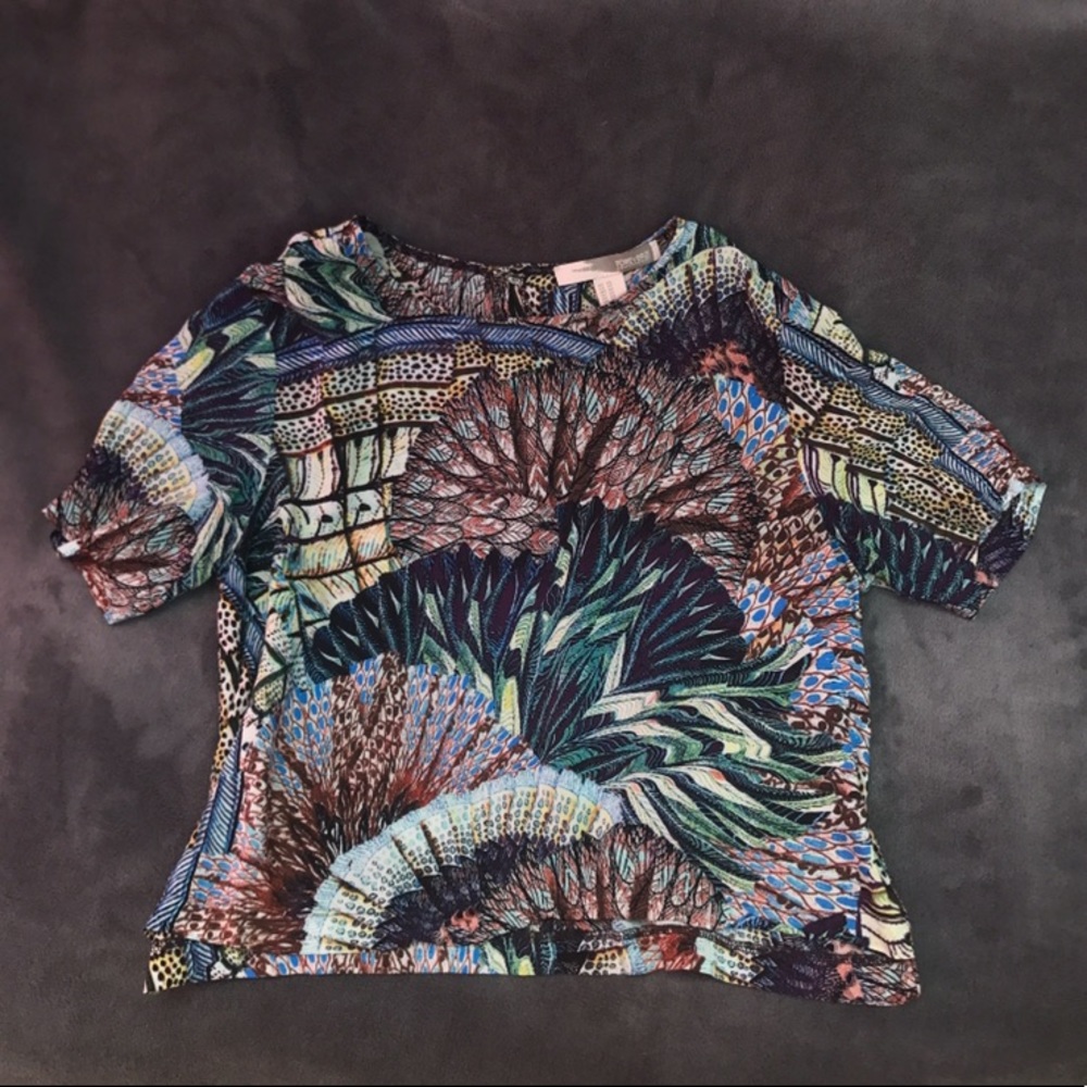 Tropical crop top