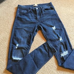 H&M dark denim jeans