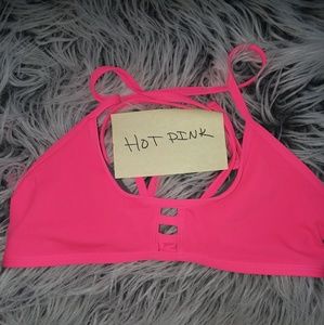 Jolyn tomcat top hot pink size XL