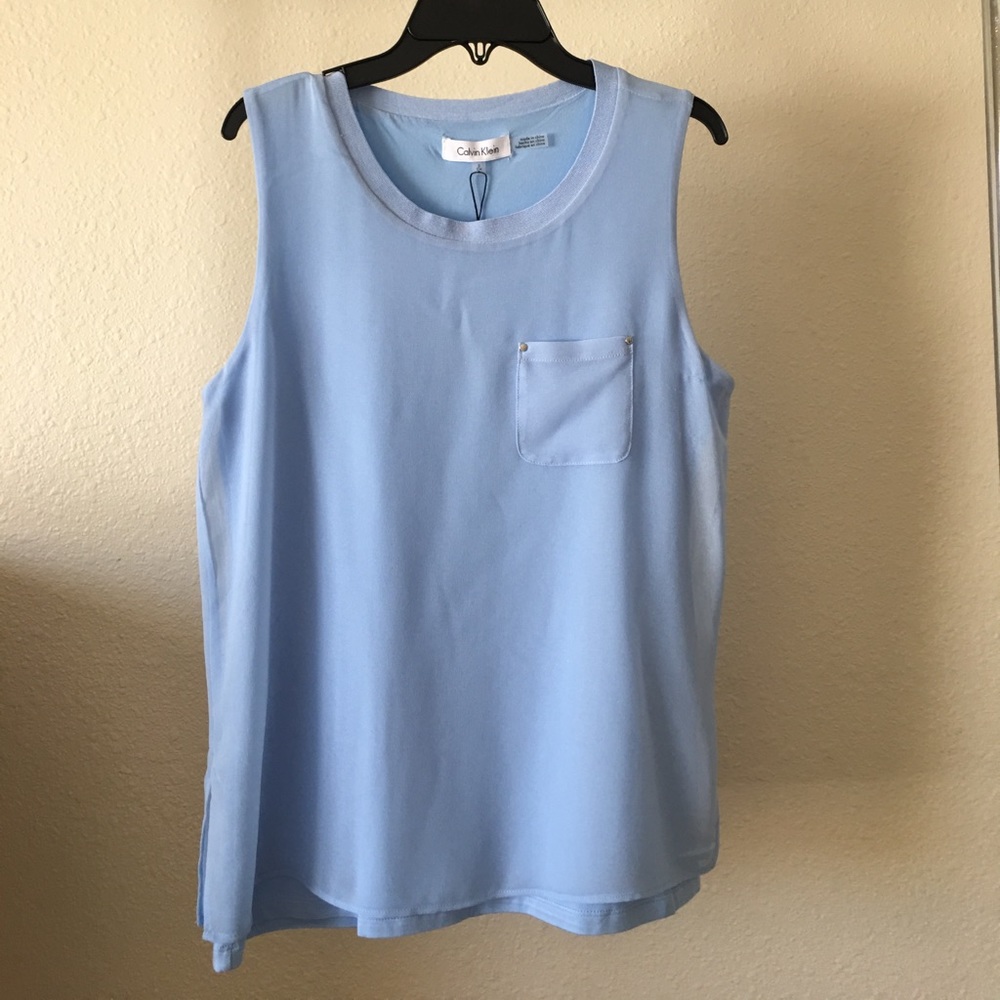 CK Sleeveless Blouse