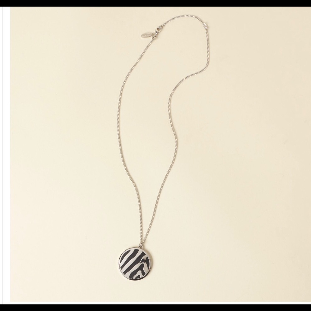 Halcyon Days Pendant Zebra Black Palladium