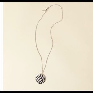 Halcyon Days Pendant Zebra Black Palladium
