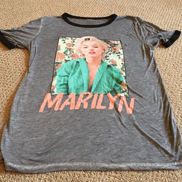 Soft, sheer Marilyn Monroe t-shirt - Picture 1 of 1