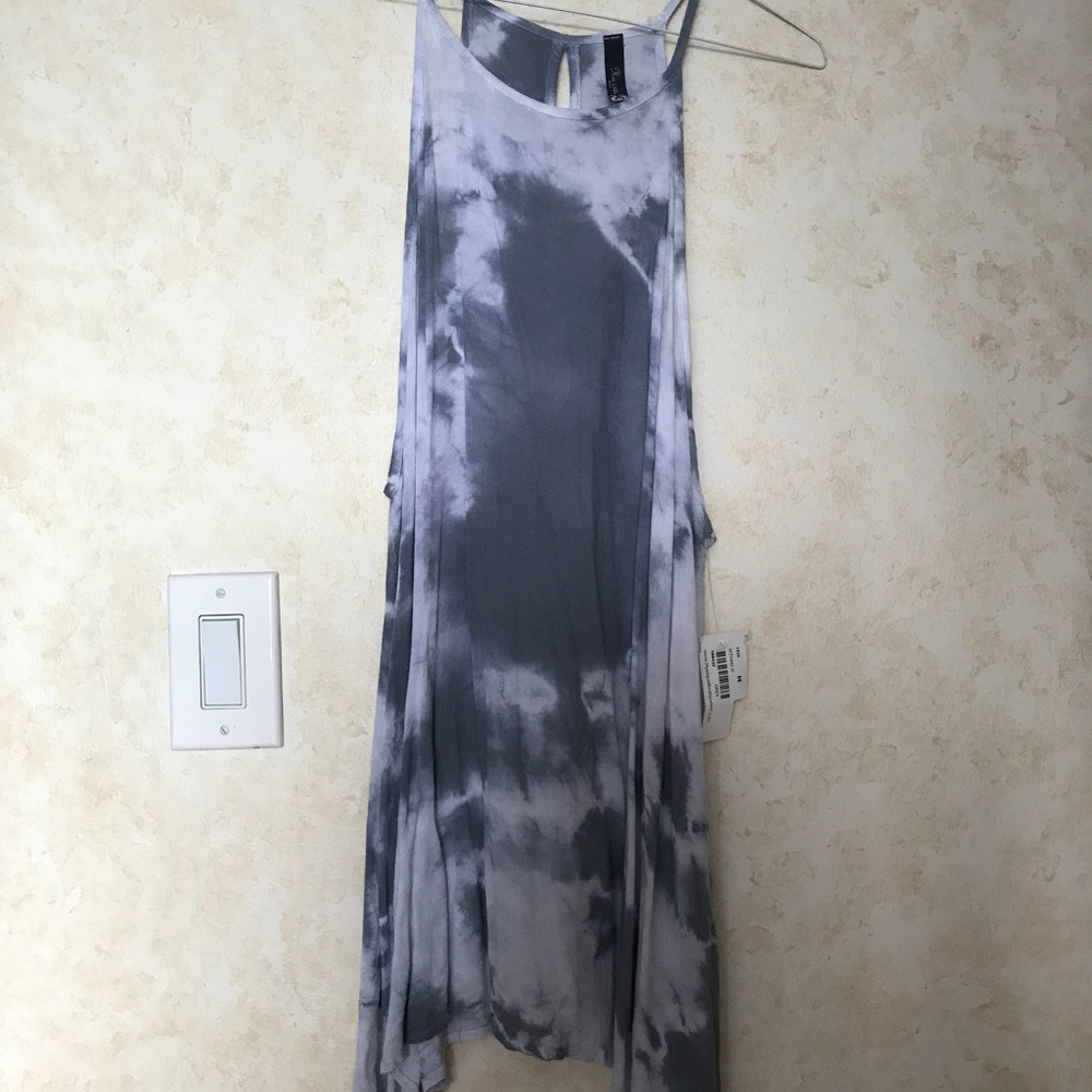 Tye Dye Asymmetrical Dress