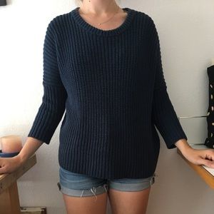 Blue Madewell Sweater