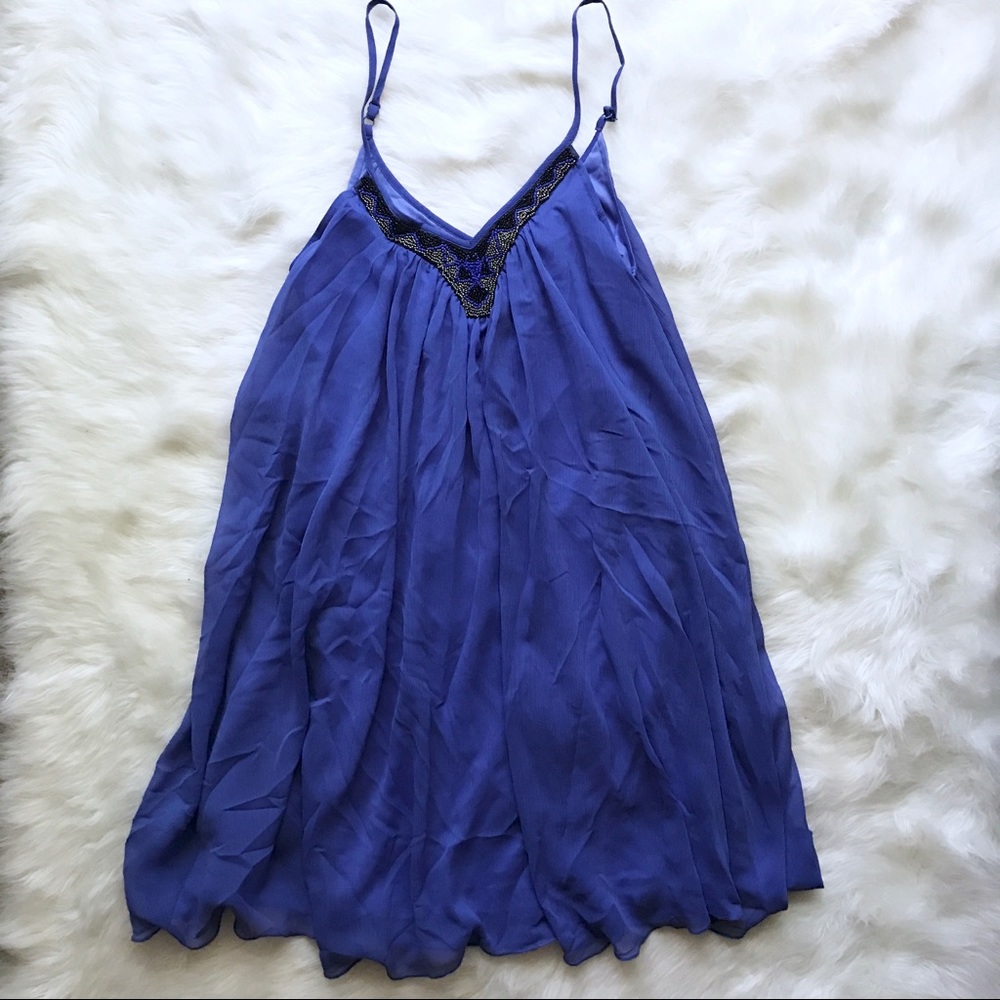 Express Blue Dress WORN ONCE