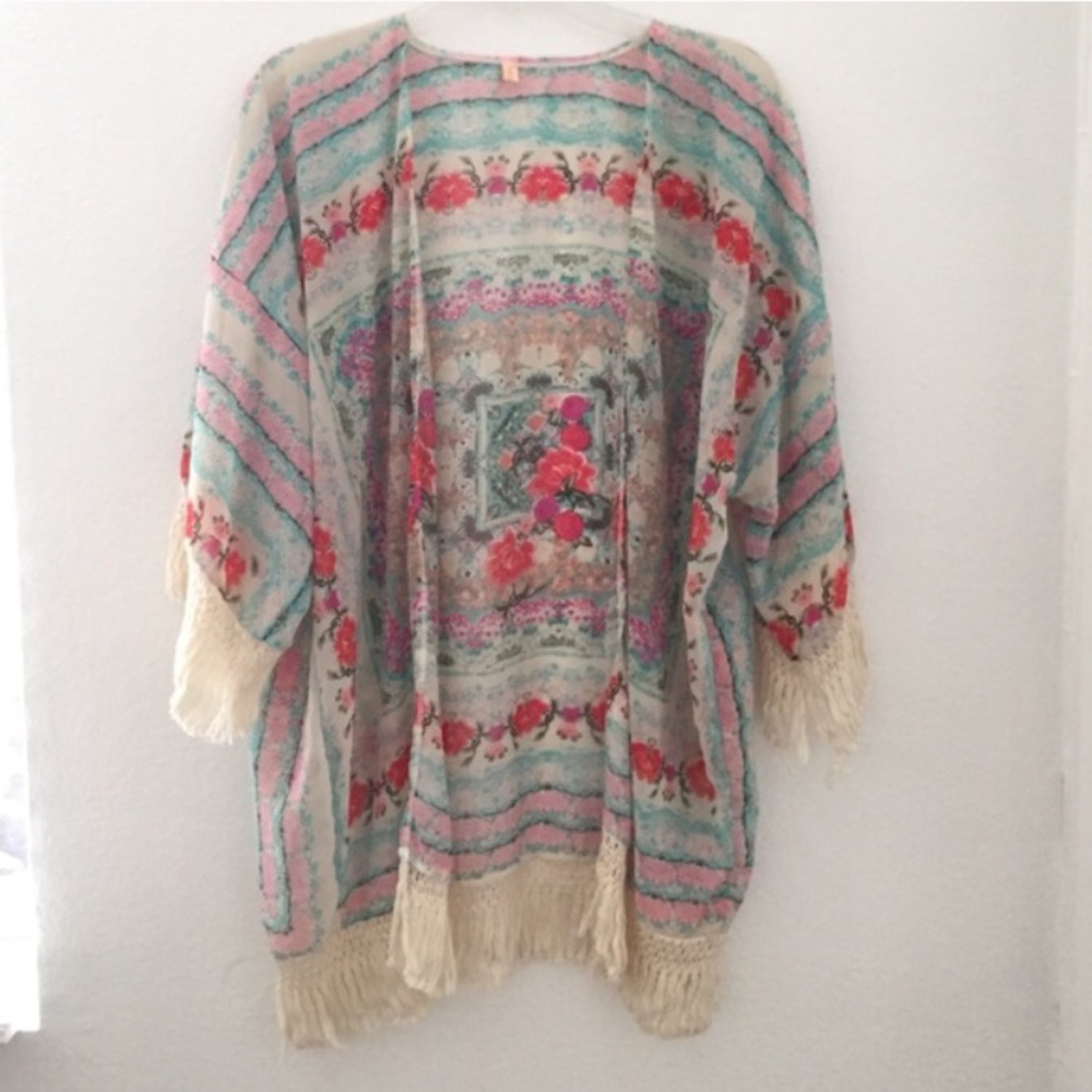 Floral kimono