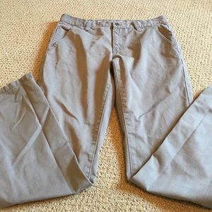 Teen boy grey pants