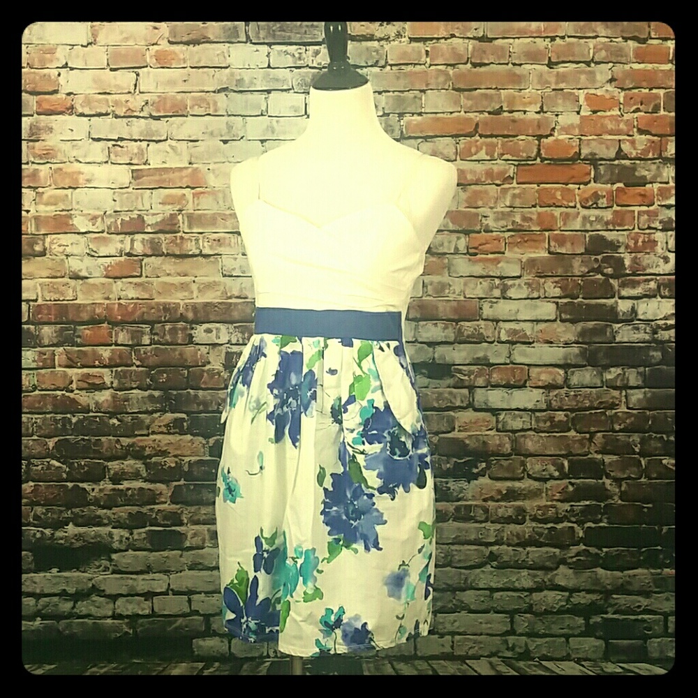 White Floral Summer Dree