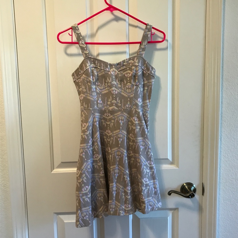 Tribal print dress