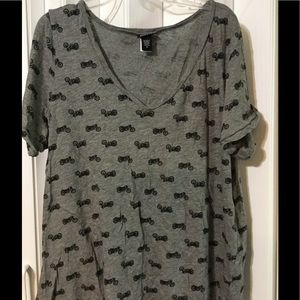 Torrid motorcycle top