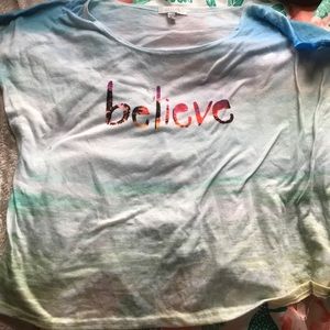 Beach flowy short sleeve shirt