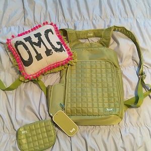 Lug Backpack hatchback green