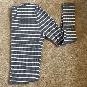 Hollister Ribbed Striped Top