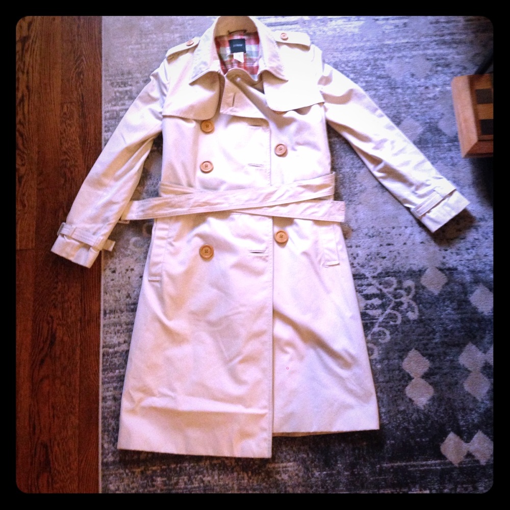 J Crew Trench Coat