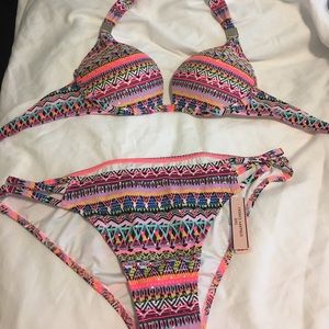 Victoria's Secret Strappy cheeky bikini bottoms M
