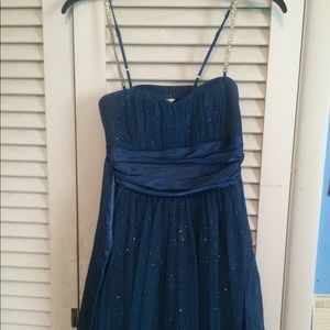 Cute Sparkly Blue Dress