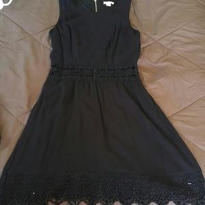 Black lace short dress *FREEgiftw/purchase!