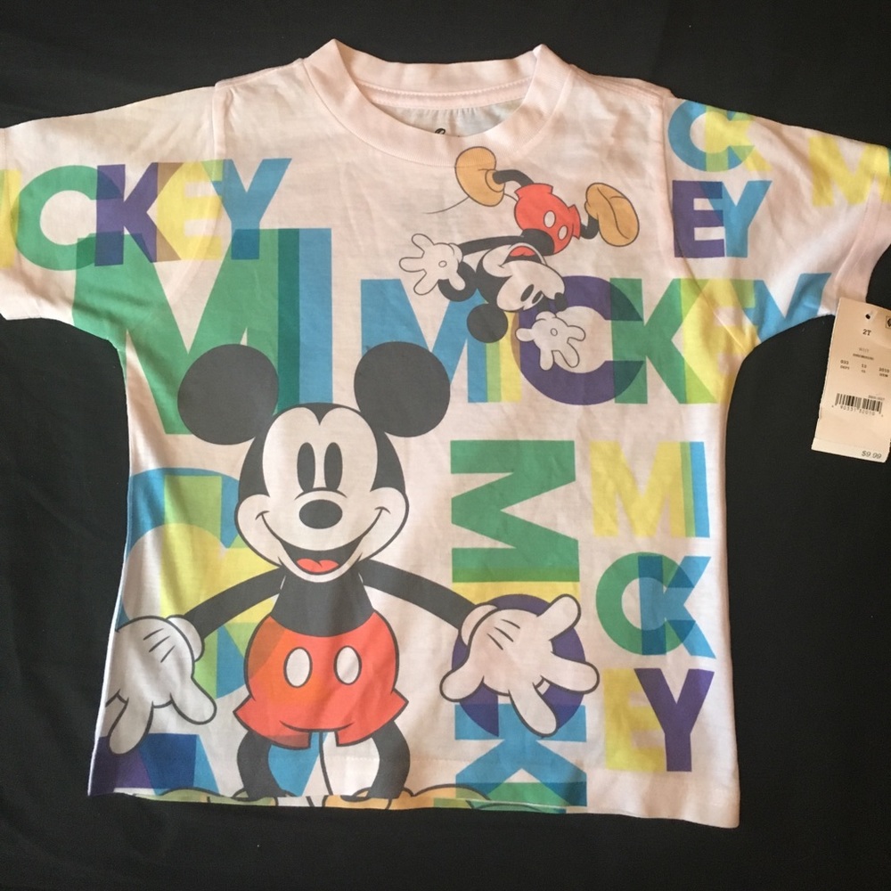 2t boys Mickey shirt