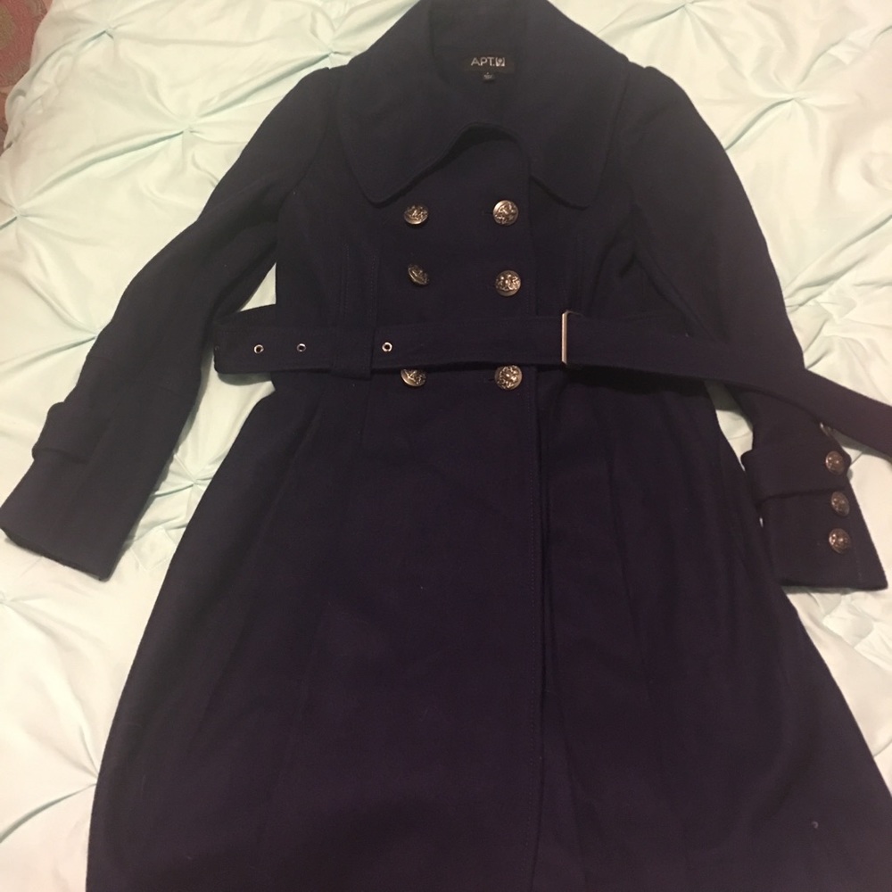 Beautiful Navy Apt. 9 Coat