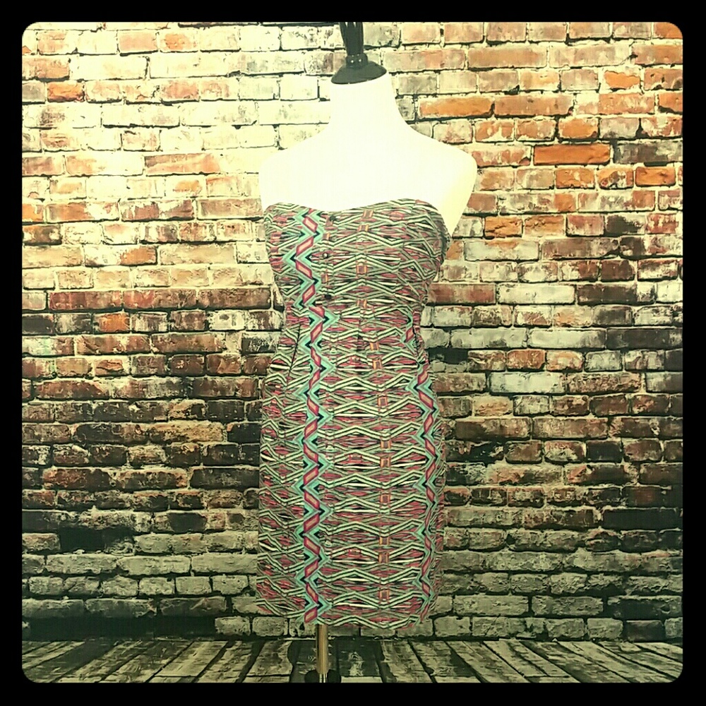 Full Tilt Strapless Dress