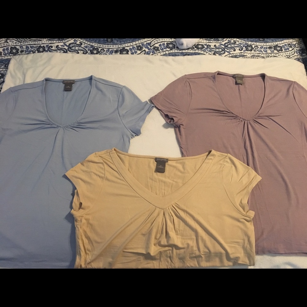 Lot of 3 Ann Taylor tops size M NWOT