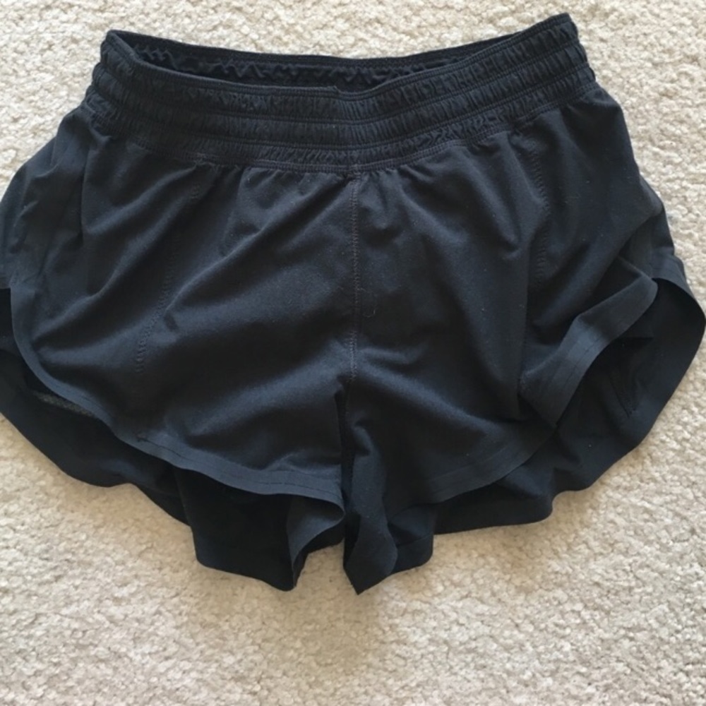 Lulu Lemon size 2 black shorts