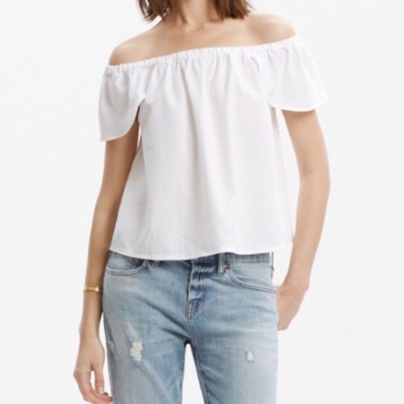Madewell Tops - madewell off the shoulder top