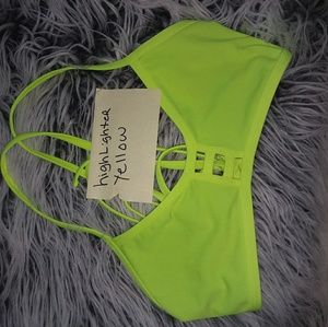 Jolyn tomcat top highlighter yellow size XL