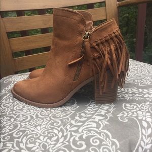 SALE ✨ Charlotte Russe Fringe Booties