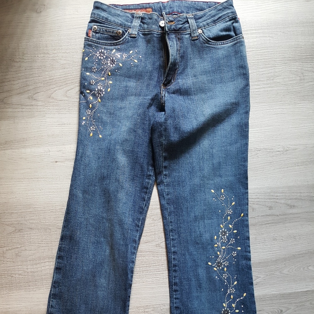 Women-039-s-Size-2-MU-Jeans-Authentic-Dungarees-