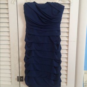 Dark Blue Party Dress