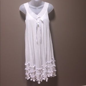 White Summer Dress/Cover Up