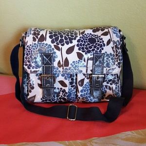 Boden Oil Cloth Messenger Bag