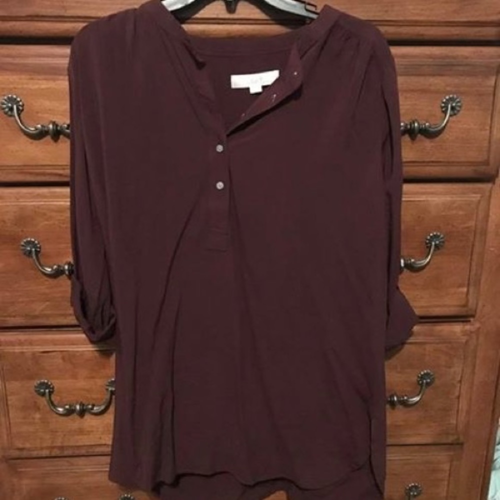 Loft maternity blouse. Never worn.