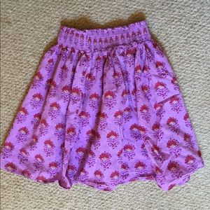 A purple kids skirt