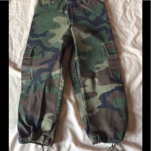 Toddler Boys Sz 2 Camo Fatigue Pants