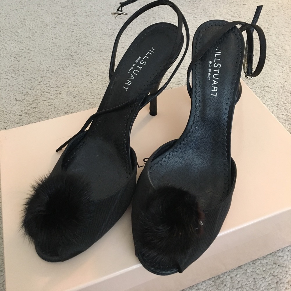 Jill Stuart Open Toe Sandals < made in Italy>