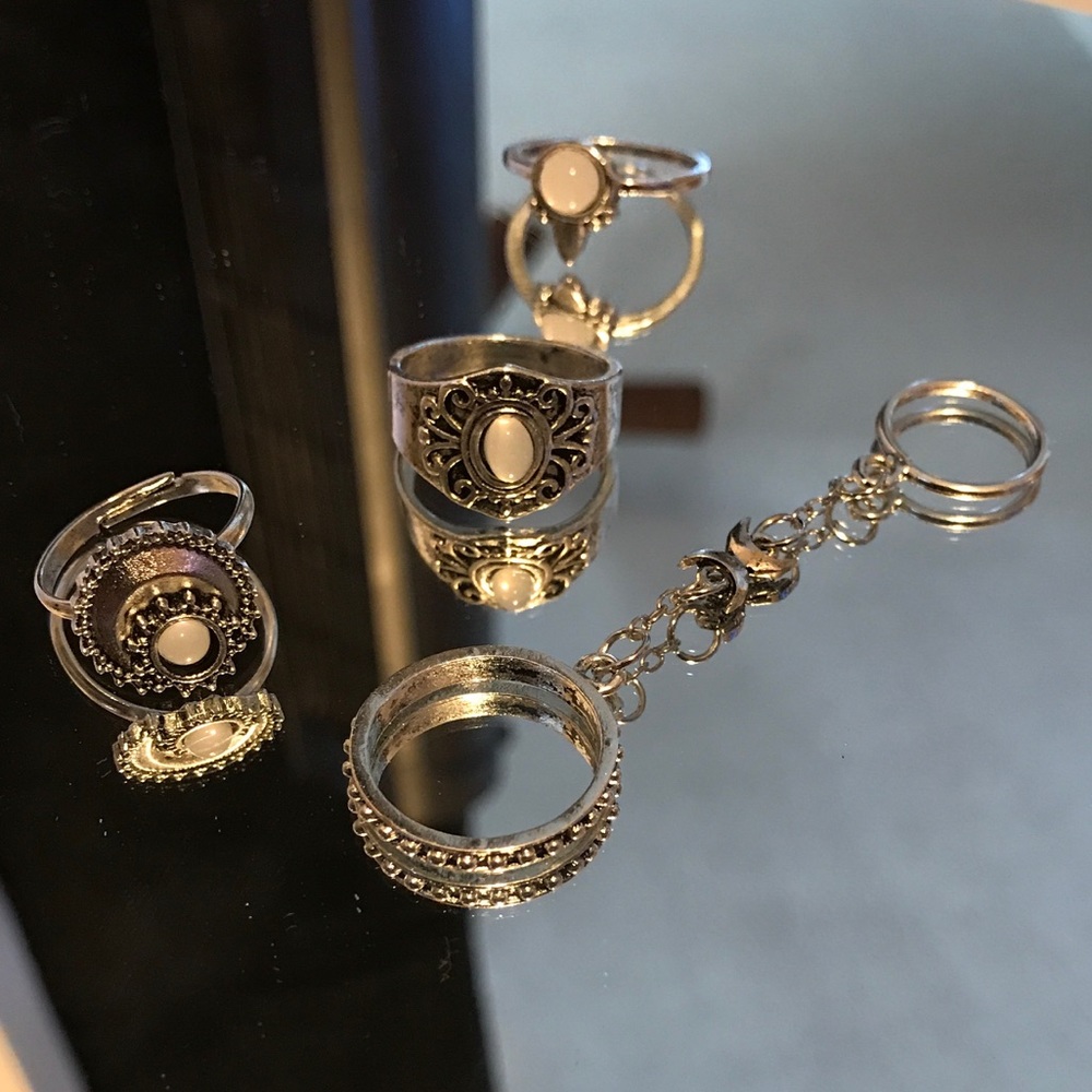 ❤️ Brand New Retro Punk Rings - Picture 4 of 8