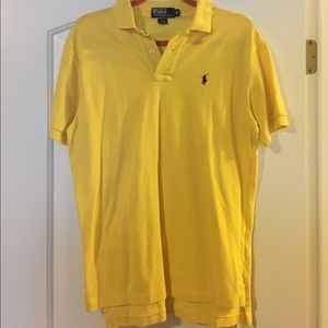 Yellow Polo by Ralph Lauren Collared shirt