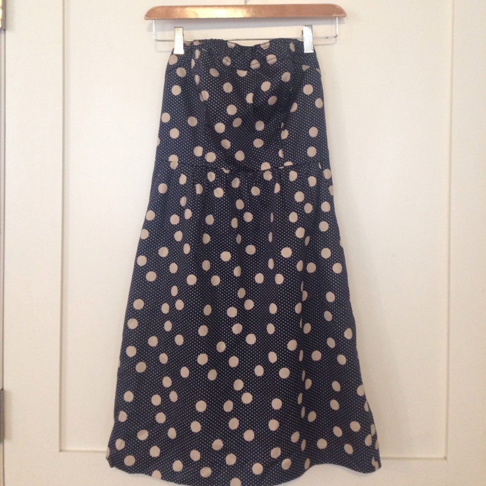The Limited strapless dress