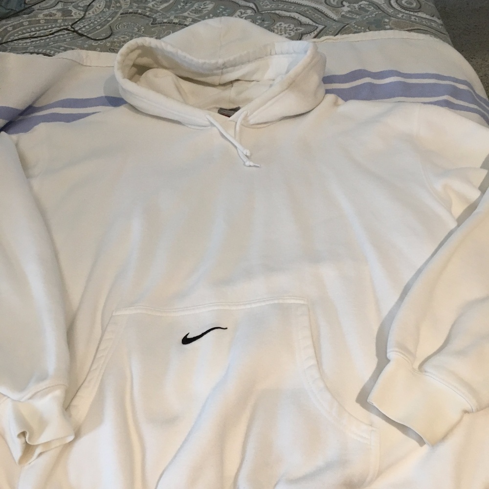 Nike hoodie white