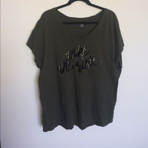 Short sleeve tee 18/20 Lane Bryant