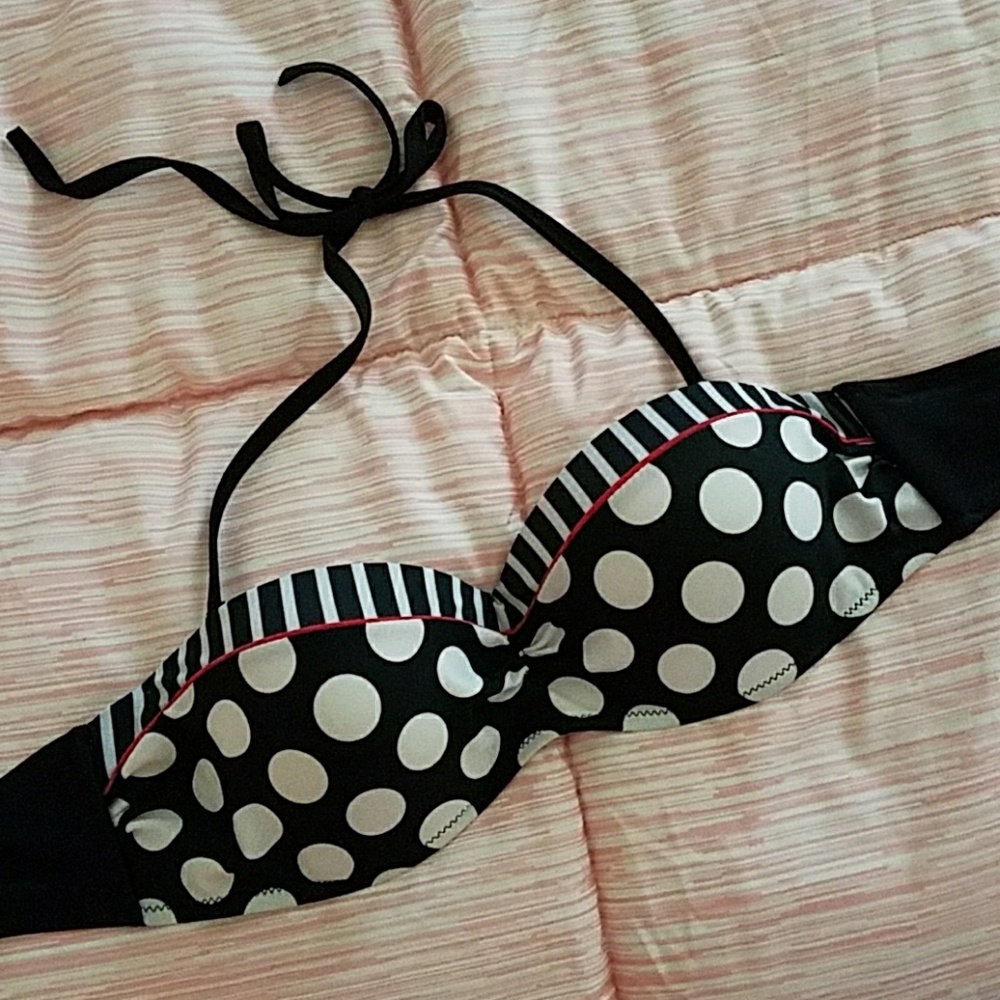 Polka dot Swim Top