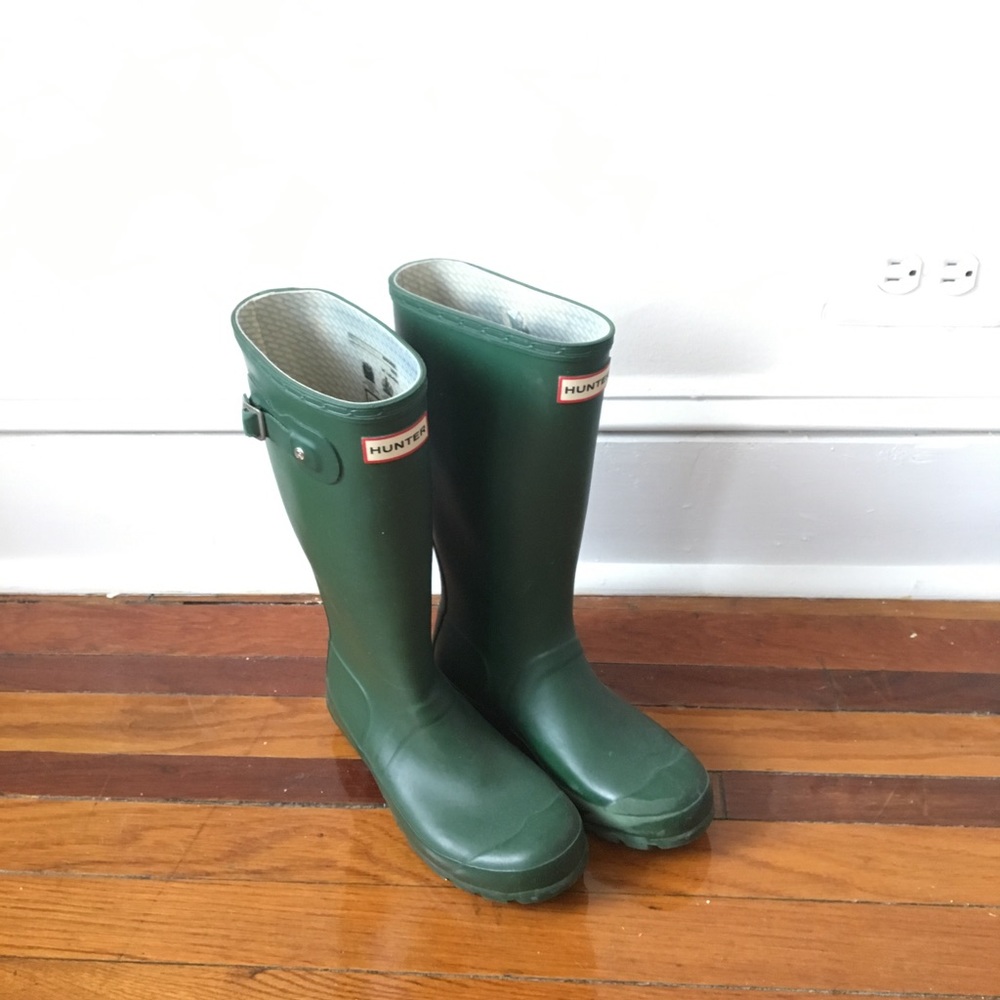 Kids Hunter rain boots (UK 3, US women's 6)