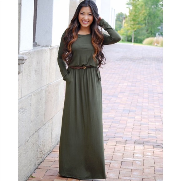 Dresses & Skirts - 🔸SOLD🔸Long sleeve maxi dress