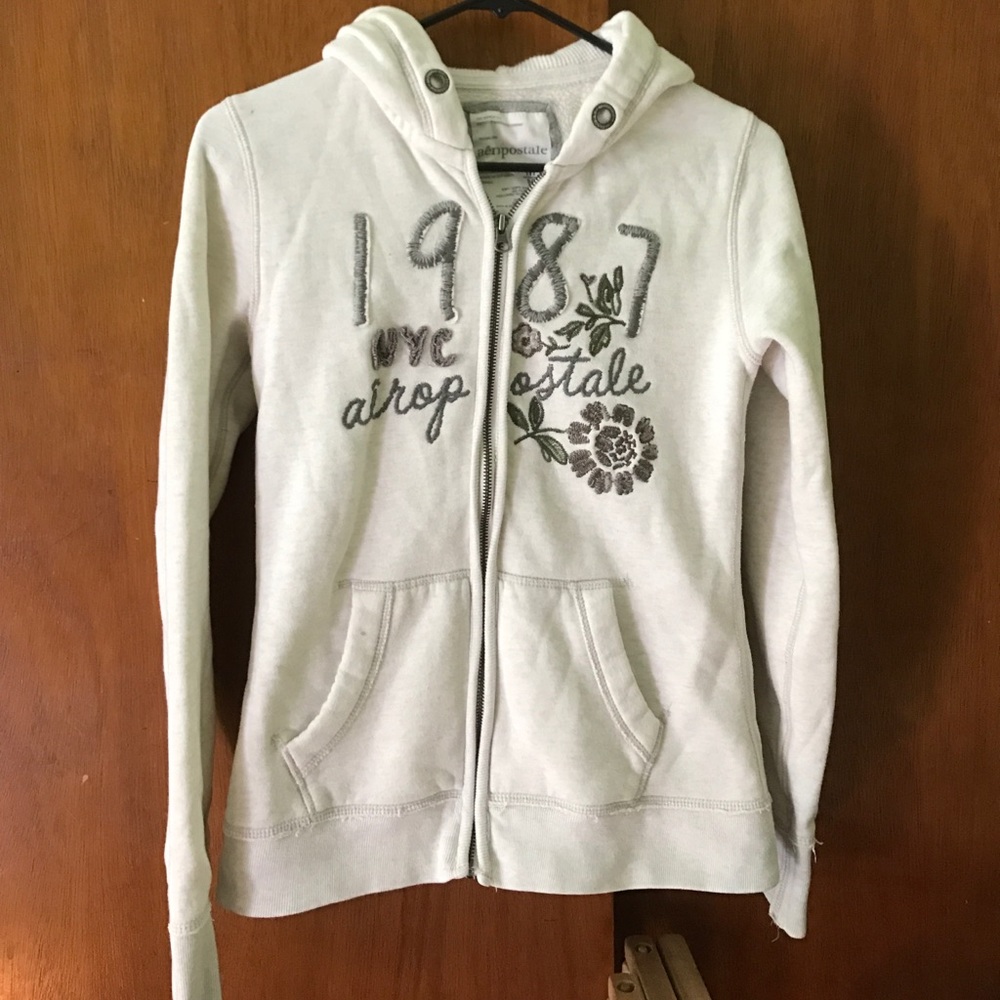White hoodie!