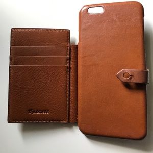 Madewell Leather Wallet Case for iPhone 6