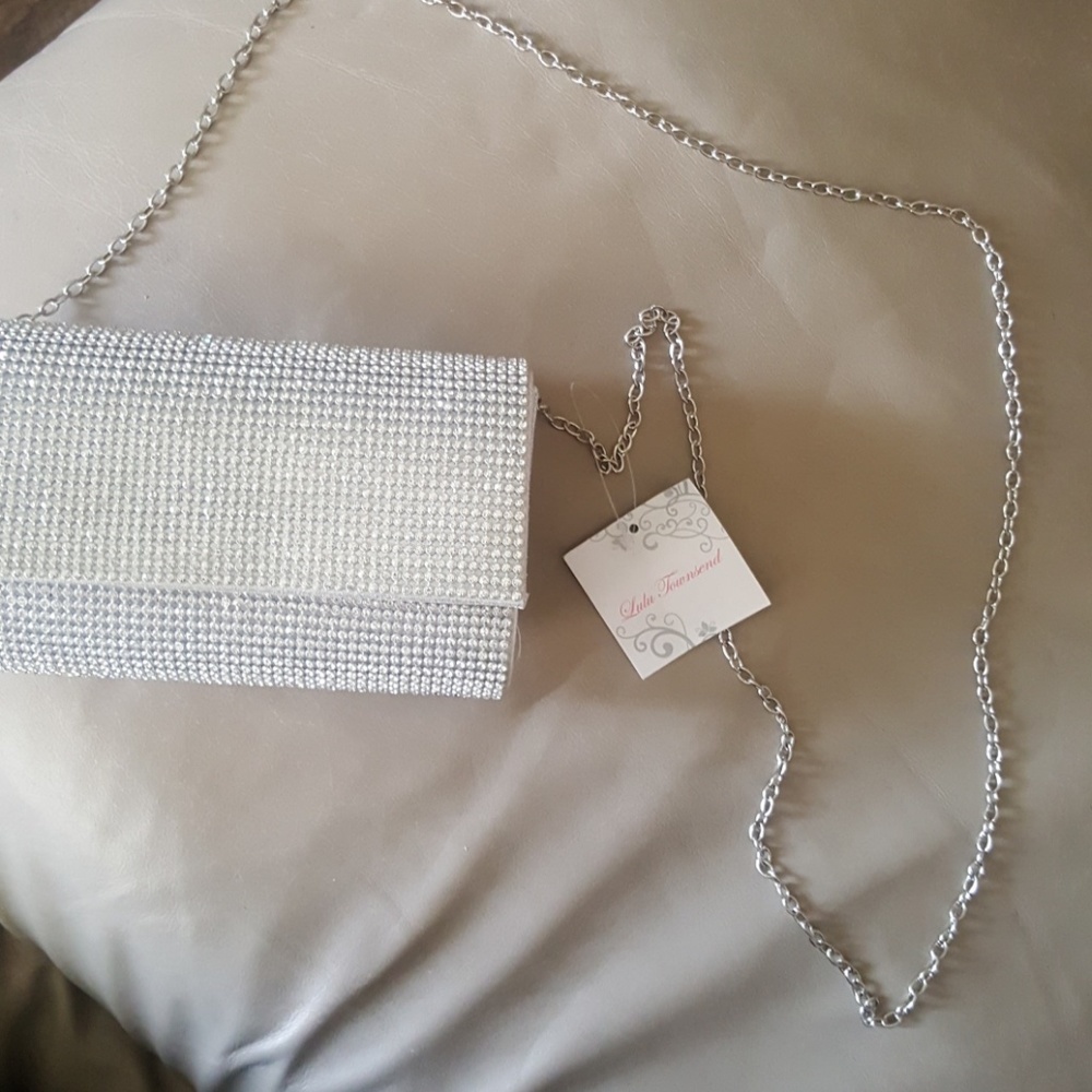 All Over Mini Jewels clutch from Lulu Townsend